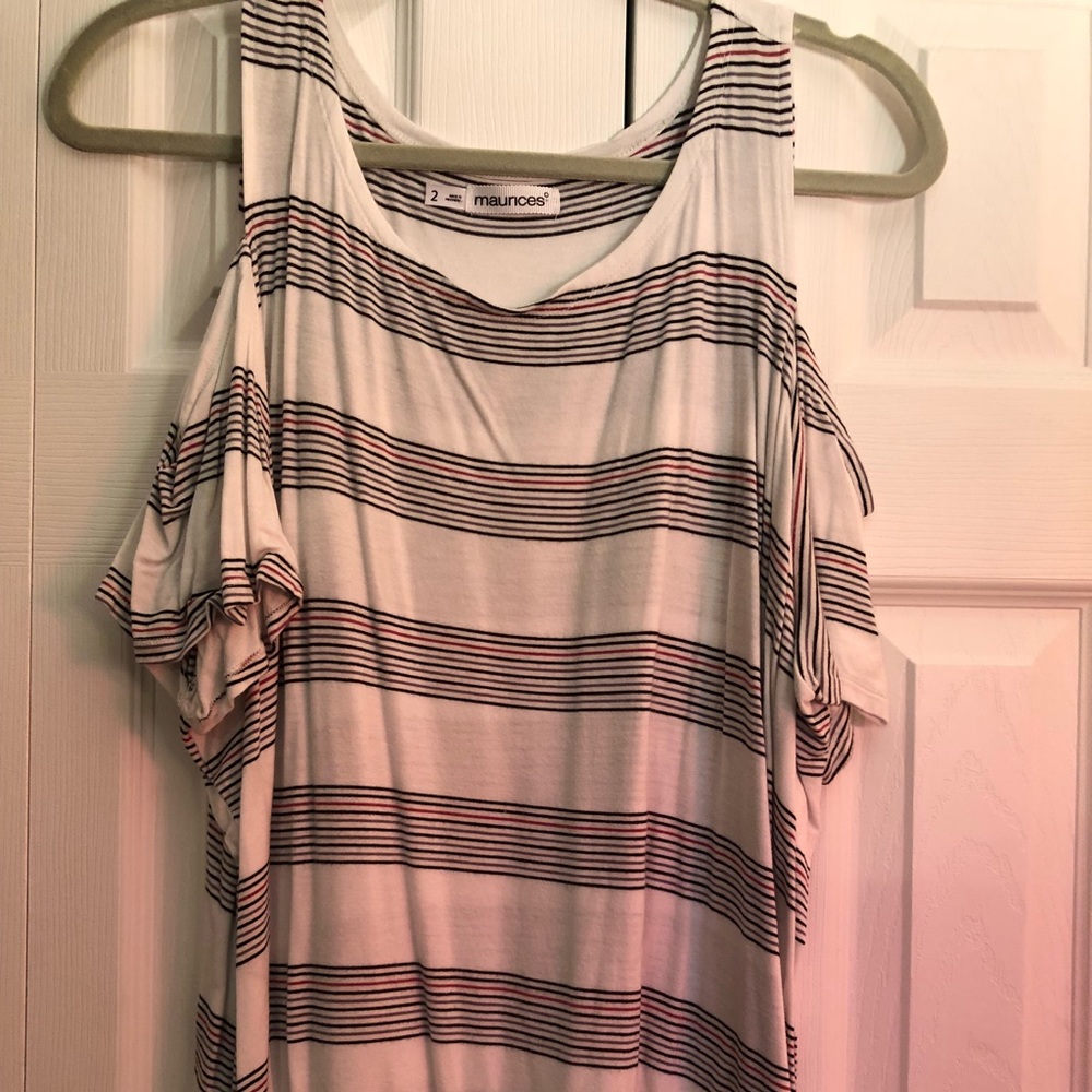 Cold shoulder shirt from Maurice’s